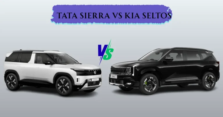 Tata Sierra vs Kia Seltos