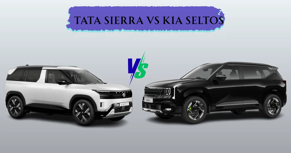Tata Sierra vs Kia Seltos
