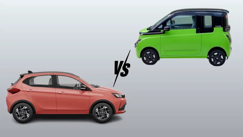 Tata Tiago EV vs MG Comet EV