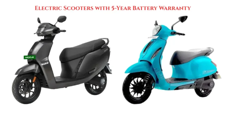 Electric Scooters with 5-Year Battery Warranty