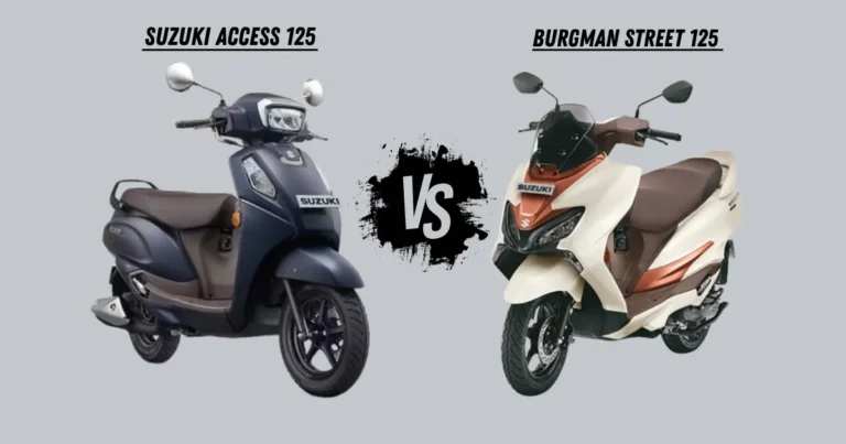 Suzuki Access 125 vs Burgman Street 125