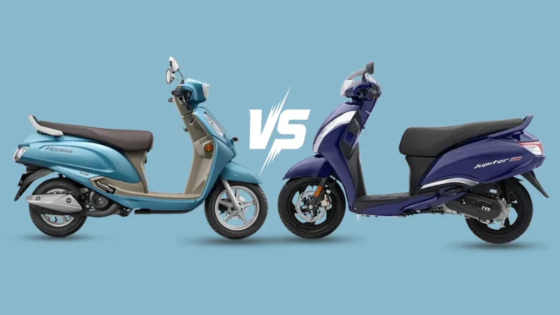 Suzuki Access 125 vs TVS Jupiter 125