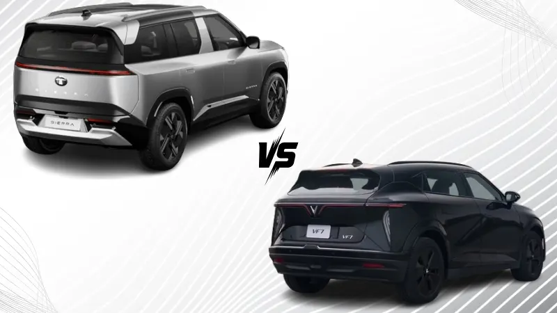 Tata Sierra EV vs VinFast VF7