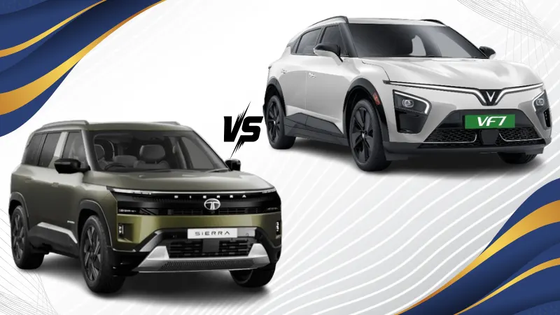 Tata Sierra EV vs VinFast VF7