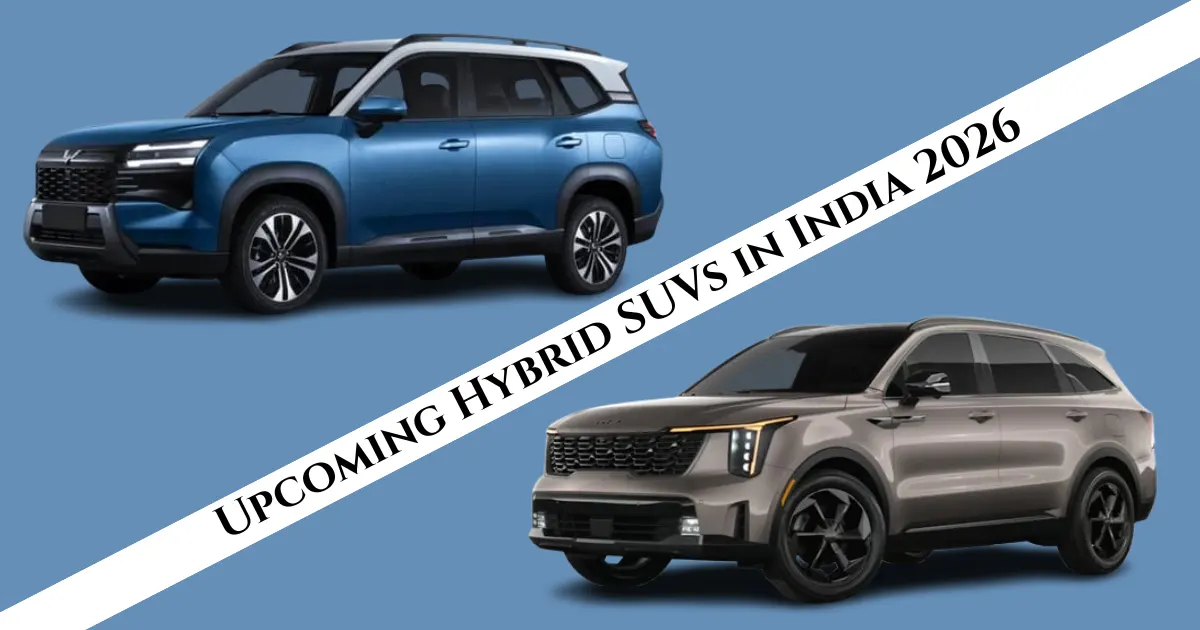 Upcoming Hybrid SUVs in India 2026